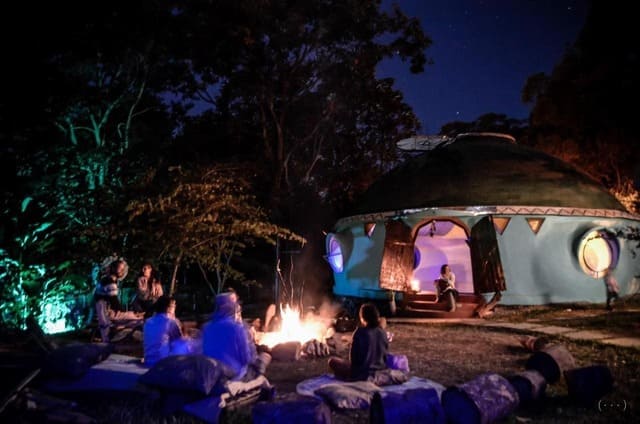 Espaco-Cultural-Lotus-Hostel-E-Camping-Alto-Paraiso-de-Goias-Exterior
